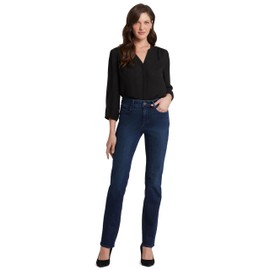 NYDJ Women's Marilyn Straight Denim Jeans, Denslowe, 2