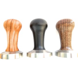 italparts VIA Crema Tamper Made in Italy by Motta (54 mm, Black)
