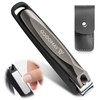 Nail Clippers, High Carbon Stainless Steel, Anti-Slip Grip, Firm, Stable