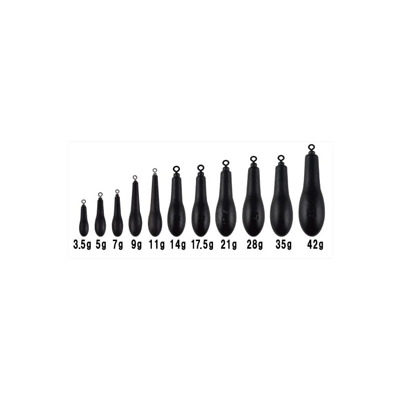 Fujiwara Zero Standard Sinker, 0.25 oz (7 g)