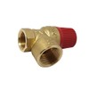 Diaphragm safety valve for closed heating systems, 2.5 bar, up
