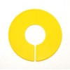 Yellow Round Plastic Blank Rack Size Dividers - Multi-Pack (200)