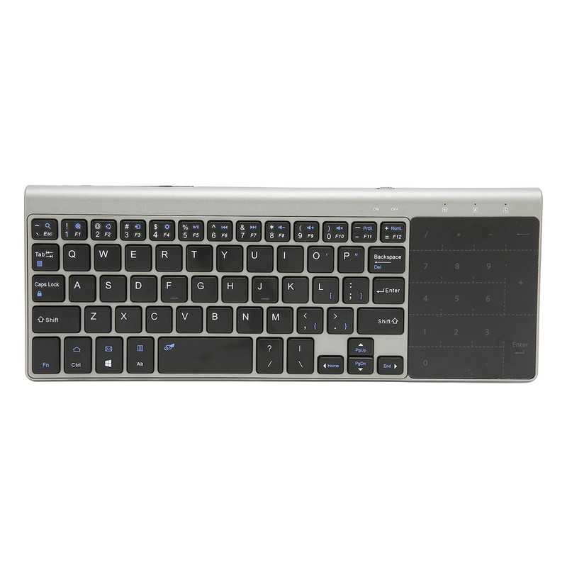 2.4G Wireless Keyboard Touchpad 2 in 1 Portable Wireless Keyboard