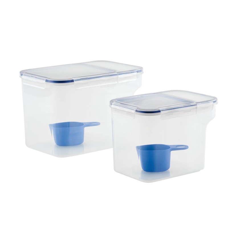 LocknLock Easy Essentials Food Storage Container and Scoop Set/Food Storage