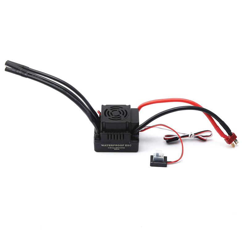 HOBBYFANS 80A Brushless 2-4s ESC with BEC for 1:10 1:8