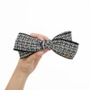 Burnaby Mono Check Twist Hairpin Pin Option / 버나비 모노