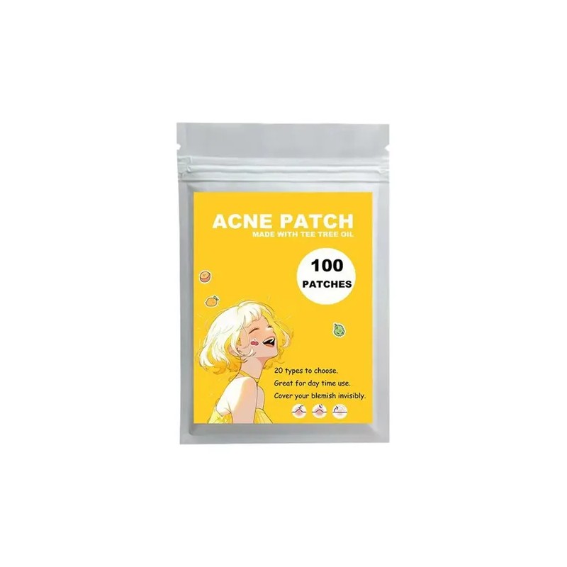 100pcs Fruit Acne Patch Skincare Multiple Colors Cartoon