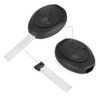 Key Fob Case, Key Shell, 2 Buttons Black Car Remote