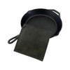Rustic Leather Hot Pot Pad (Potholder), Double Layered, Double Stitched