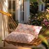 FITIE Pink Coquette Bow Lumbar Pillow Covers 12x20 Double-Sided Set