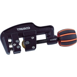 TRUSCO TTC-632T Tube Cutter with Automatic Feed Function, Titanium-Coated Blade