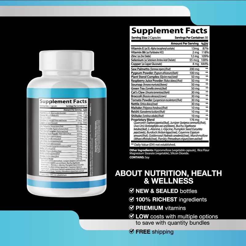 Pelican Vitamins FlowFlex - Prostate Support- 60 Capsules