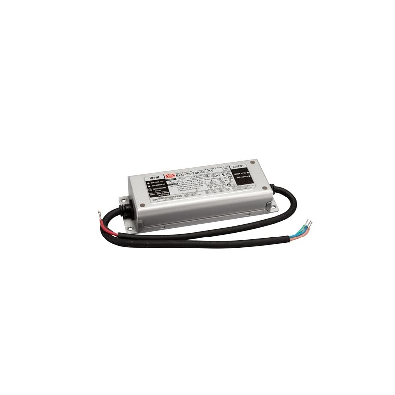 Mean Well ELG-75-24A-3Y LED Driver Constant Voltage Constant Current 75.6W