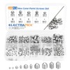 ELECTRAPICK Pack of 240 Grub Screws, Taper Tip, M3, M4,