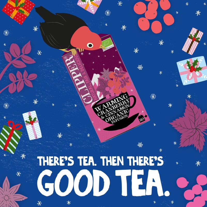 Clipper Organic Herbal Tea Cranberry & Cinnamon 20 P
