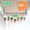 Ihomepark Plant Hanging Rod 59”, Plant Rod for Hanging Plants