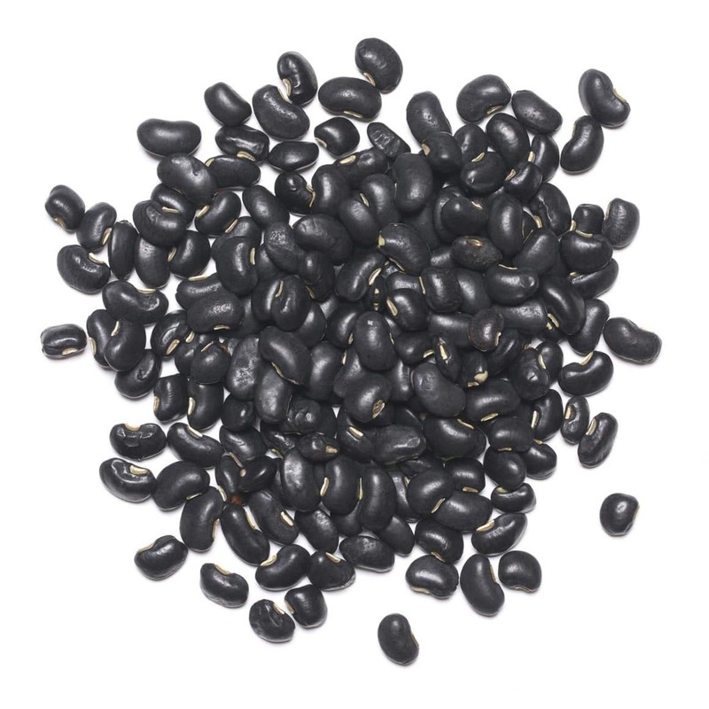 Black Turtle Beans, 8 Ounces — Non-GMO Verified, Dried, Bulk,
