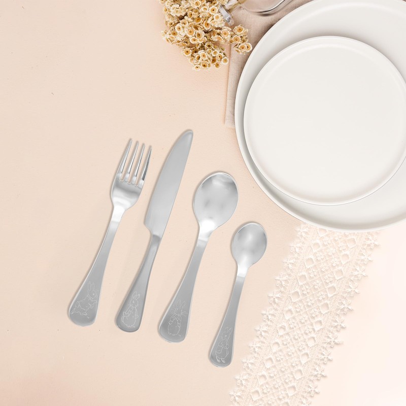 Beatrix Potter Cutlery Set of 4 Nursery Set