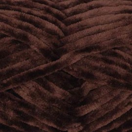 Ella Rae - Cuddle Yarn, Chenille, 100 g / 3.5 oz, 100 m / 109 Yards, 6 - Super Bulky/Roving (121 - Cinnamon)