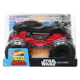 Hot Wheels Monster Trucks Oversized 1:24 Scale Metal Die-Cast Toy Truck (2023 Darth Vader)