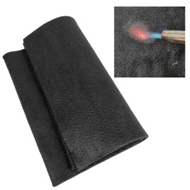 Welding Blanket Fireproof | Heat Resistant Up to 1800°F | Flame Retardant Fabric Material Carbon Felt for Welders | Plumbers Cuttable (12"X26",1PACK)