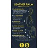 Treadstone ClipGlove Leather Palm Gloves - Mens - Large (TGGL046)