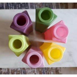 IKEA Bottle Vases - Yellow, Green, Purple, Light Purple, Forest Green, Pink -1pc