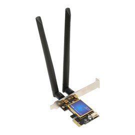PCIe WiFi Card for PC, 1200Mbps Dual Band PCIE WiFi Adapter for Gaming Streaming, 2.4GHz 300Mbps, 5GHz 867Mbps, PCIE X1 X4 X8 X16, Bluetooth 4.0