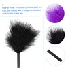Ipetboom Professional Plush Puff Pcs in Purple Black Body Loose