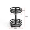 360° Rotating Spice Rack Organizer, Non-Slip Kitchen Turntable for Countertop,