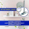 2 Pieces Hidden Shelf Bracket with a Length 110 mm