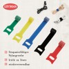 Pack of 120 Velcro Cable Ties, Cable Ties, Velcro Cable