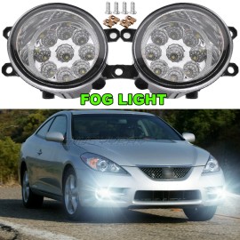 CHUSYYRAY For Toyota Solara 2007 2008 Left & Right Side Fog Light Lamp Assembly Pair