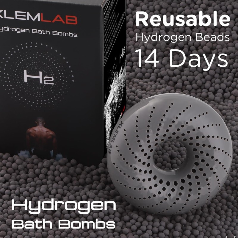 XLEMLAB H2 Hydrogen Bath Bombs – Molecular Hydrogen Tablets for