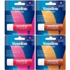 Vaseline Lip Therapy Variety 4-Pack – Rosy Lips + Cocoa