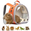 Bunny Carrier, Guinea Pig Carrier,Small Animal Carrier Backpack for Rabbit,Bearded
