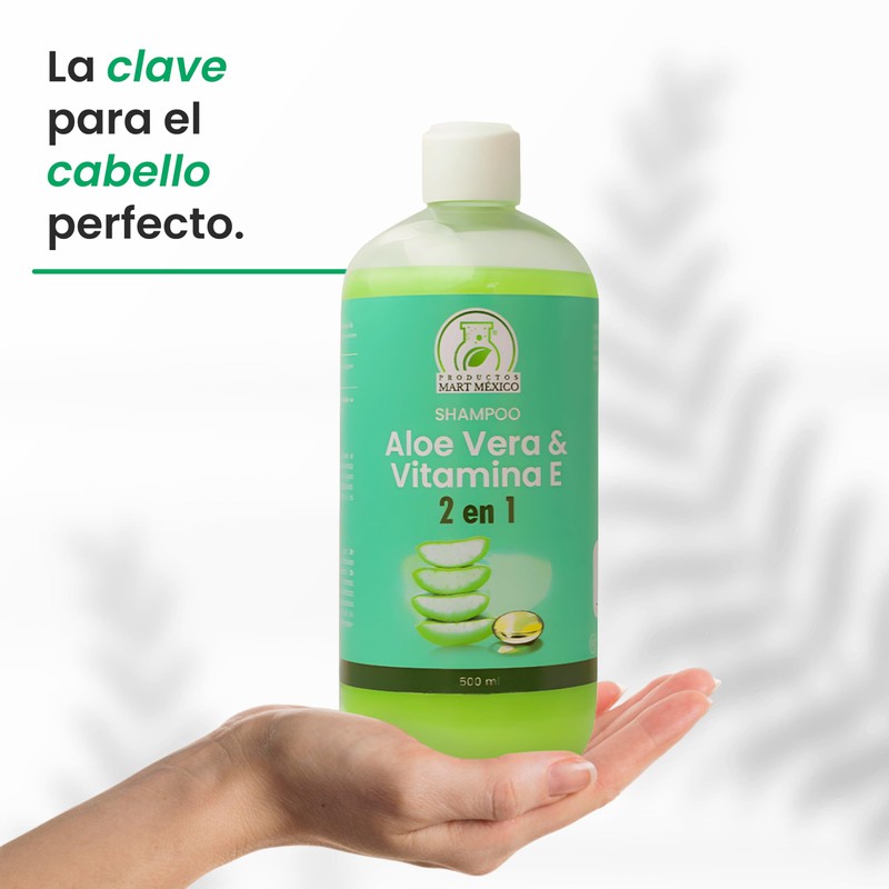 Shampoo 2 En 1 Aloe Vera & Vitamina E Productos
