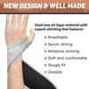INDEEMAX 2 Pack Copper Carpal Tunnel Wrist brace, Compression Wrist