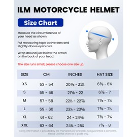 ILM Motorcycle Helmets Full Face with Anti-Fog Pinlock for Cascos para Motos Snowmobile Mens Women Heated Shield Compatible DOT Model 129