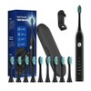 Gloridea YAGHVEO Electric Toothbrush for Adults, 10 Heads Made of