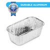 MontoPack Aluminum Mini Disposable Loaf Pans | Deep Half Size