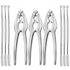 9 PCS Lobster Crackers and Picks Set, Stainless Steel Crab