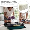 1 velvet cosmetic bag, 1 small velvet bag, travel cosmetic