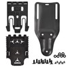 QLS Quick Locking System Kit,Drop Leg Holster Adapter,Mid Ride Belt