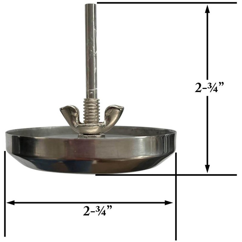 Grill Parts For Less Temperature Gauge Kit: 9905110007 Compatible with