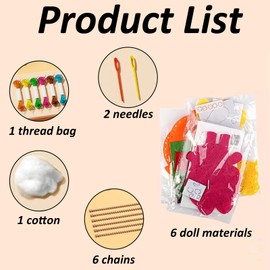 ARROMI Kids Sewing Kit, Sewing Fun for Kids, Play N Learn Sewing Kit, Kit for Kids, Sewing Kits for Kids Ages 8-12, Craft Kits for Kids Age 8, Kids' Sewing Kits for Beginner, Boys and Girls