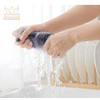 BERYART 100% Cotton Kitchen Dish Cloths, 6 Pack Waffle Weave