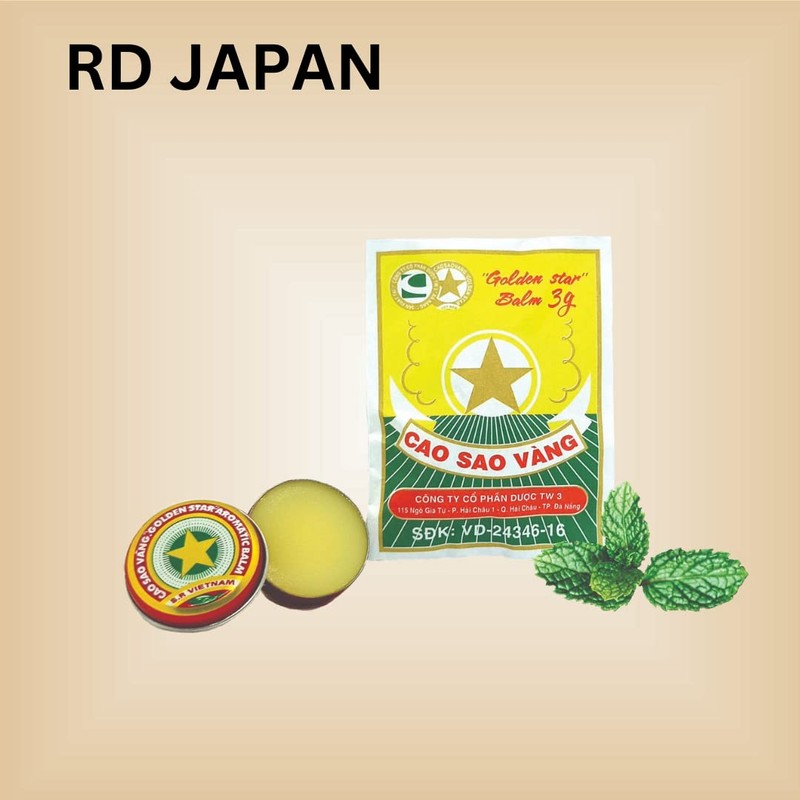 Genuine Golden star balm 3g Golden Star Balm from RD