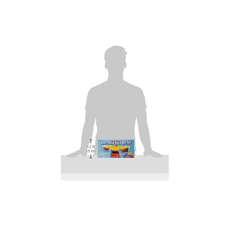 Learning Resources Baby Bear Balance Set, Weights & Counters, Multi-color