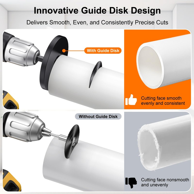 Inside Pipe Cutter for PVC Pipe, Cutter Tool Set with